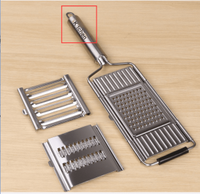 Stainless Steel Grater, Vegetable And Fruit Slicer, Peeler (Option: MKC)