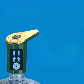 Electric Intelligent Bottled Water Drinking Machine Water Dispenser (Color: green)